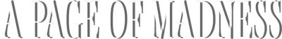 Una pagina di follia