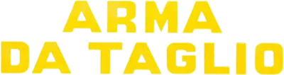Arma da taglio