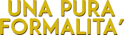 Una pura formalità